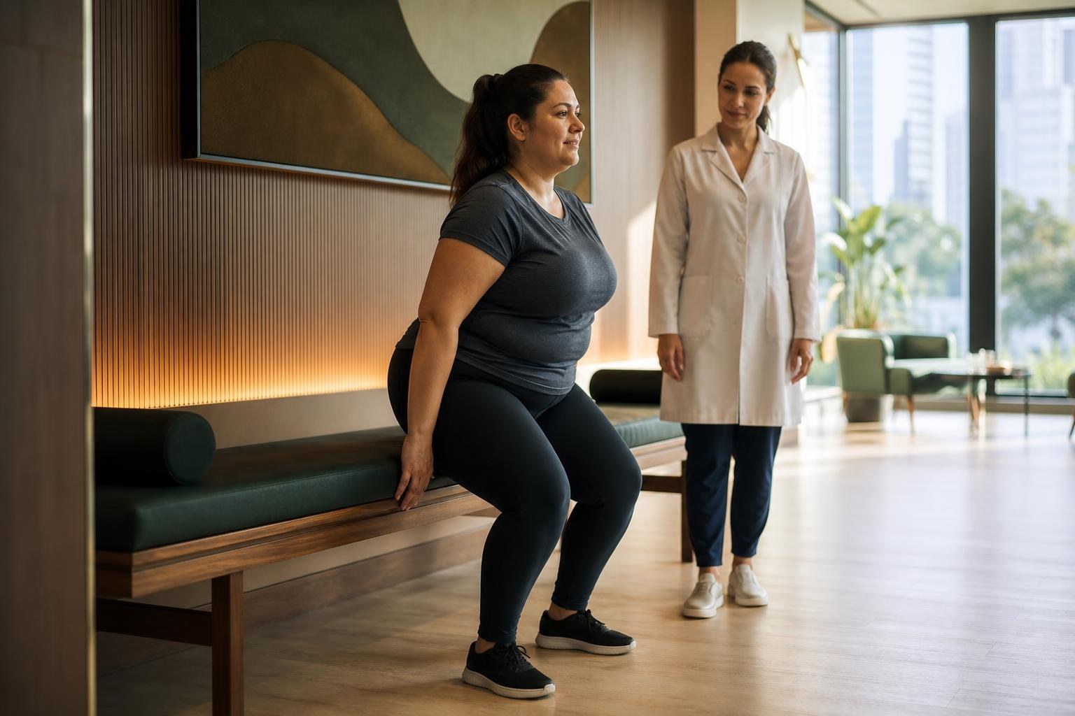 Dor no joelho e obesidade: é preciso emagrecer antes de fazer exercício?