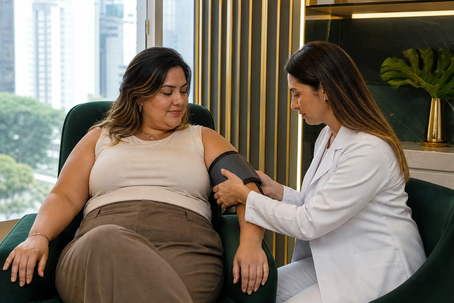 Pressão arterial na obesidade: o manguito certo muda a leitura?