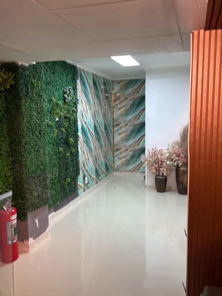 Recepção da Clínica Phorma no Jardim Paulista