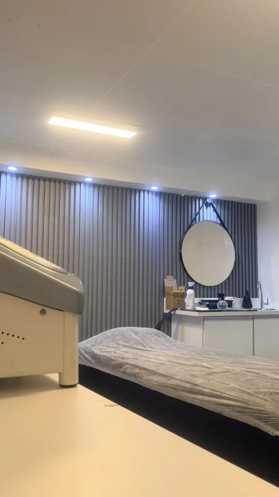 Sala de estética da Clínica Phorma