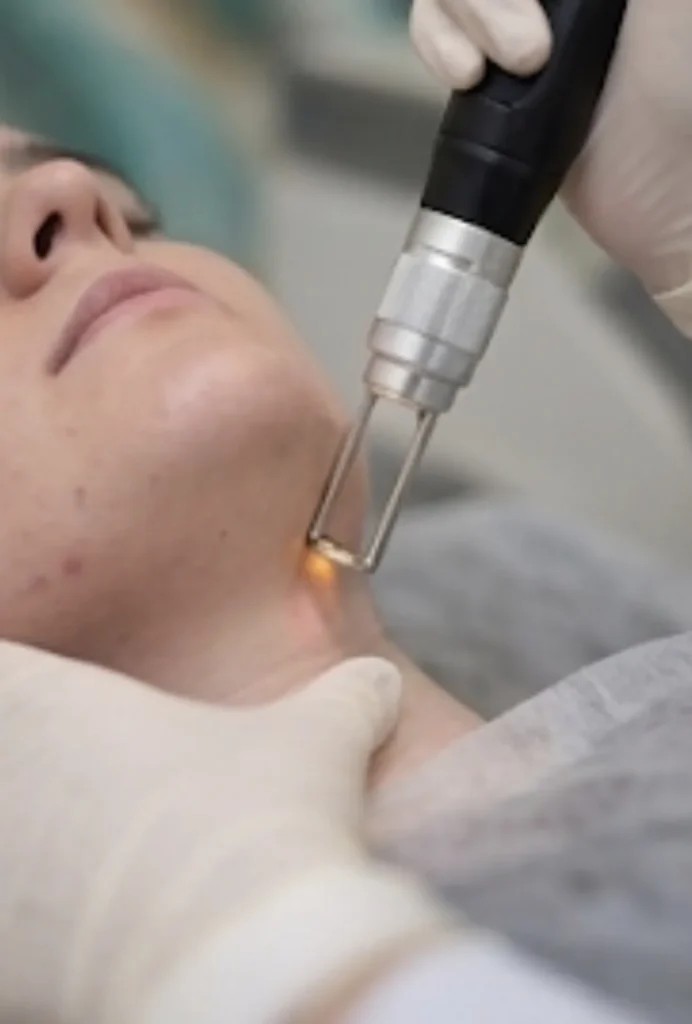 Tecnologia aplicada à estética facial após avaliação
